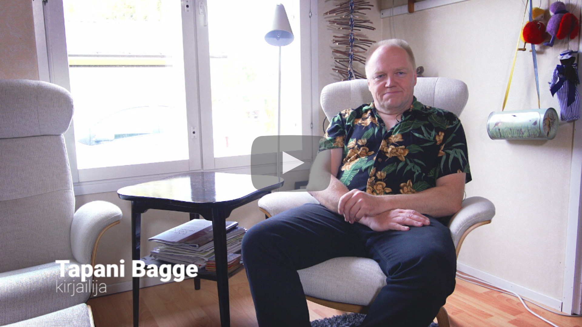 Kuva Tapani Baggesta. kuva toimii linkkinä videoon.