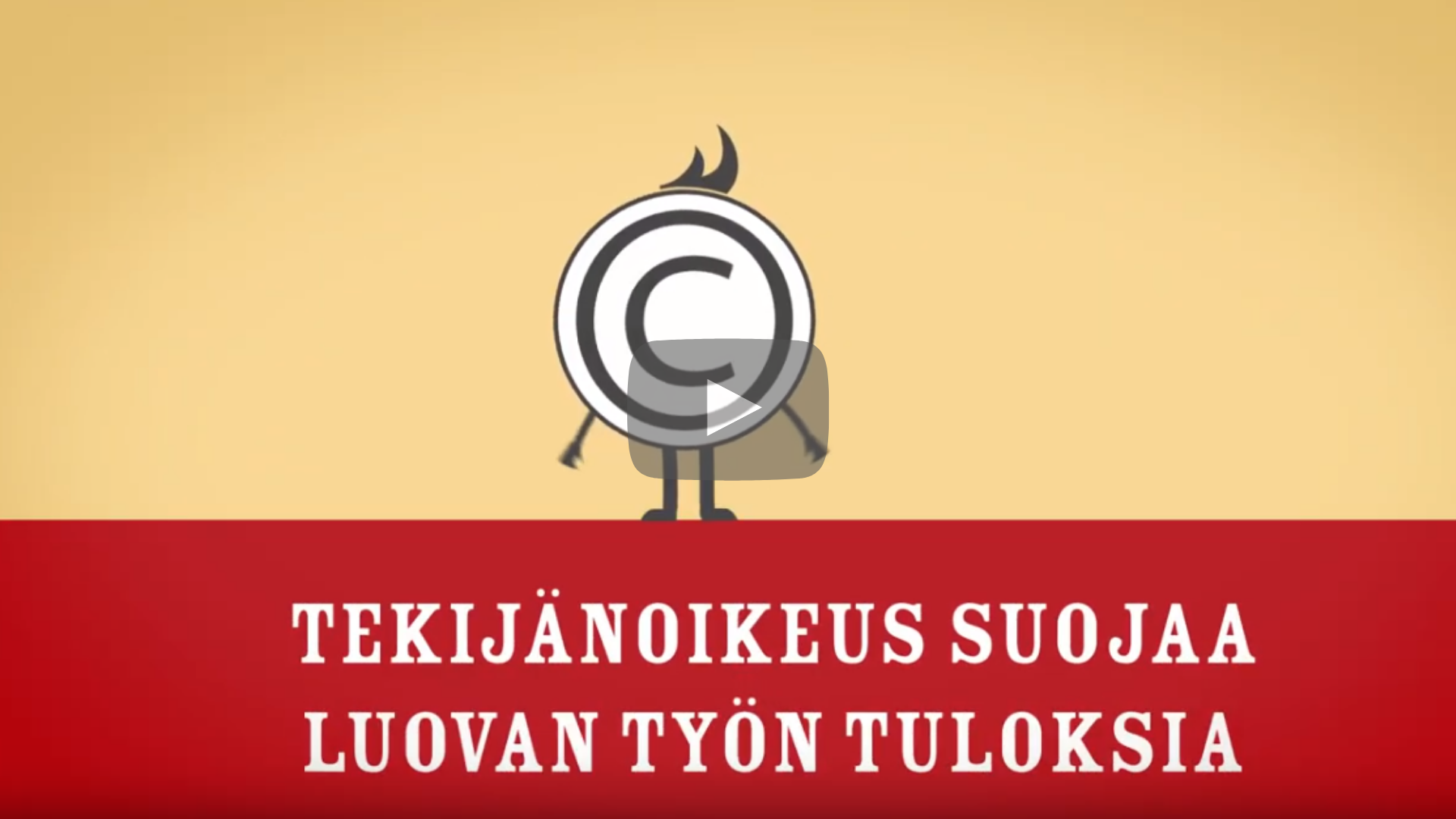 Kuva videosta toimii linkkinä videoon.